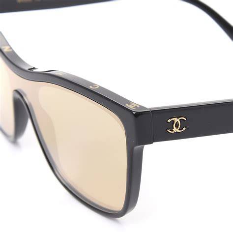 chanel shield sunglasses 5418|chanel shield sunglasses vintage.